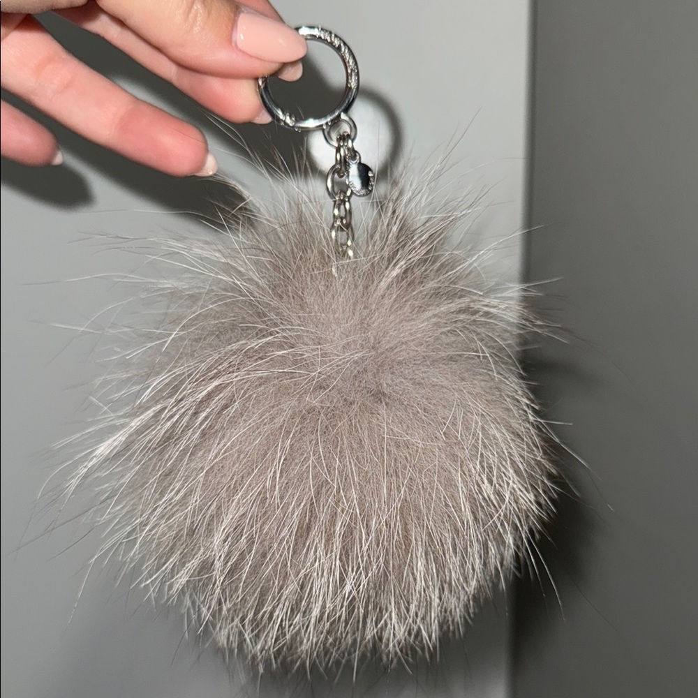 Michael Kors Pom Pom Keychain